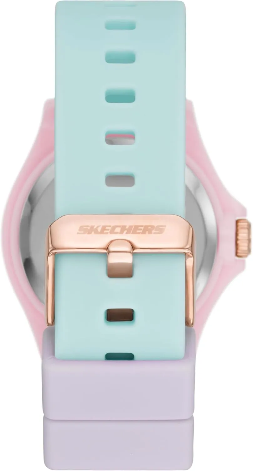 ten valid chivalry my tectonic Quartz Plastic and Silicone Casual Sports Watch Skechers Women's Rosencrans Mid 