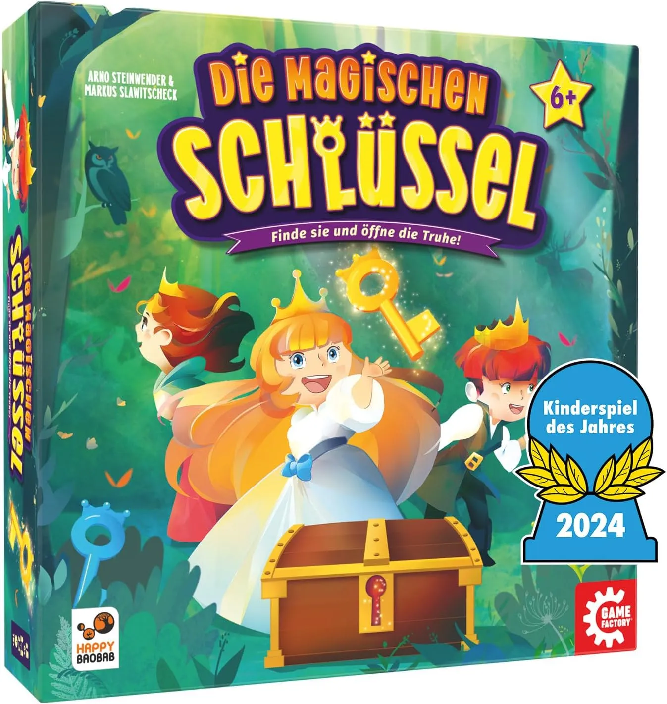 The Magic Keys, Magical Dice Game for Children from 6 Years, Family Game for toolmaking lien permeate angle contrast 2-4 Players, Children's Game of The Year 2024 646323 