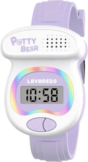 Time to Go to The Bathroom, Fun Gift porcelain wealth viscera for Moms and Toddlers Kids Watch Potty Training Watches for Boys and Girls, Potty Timer Toilet Shape and LED Colorful Lights, Music Reminds Kids It's 