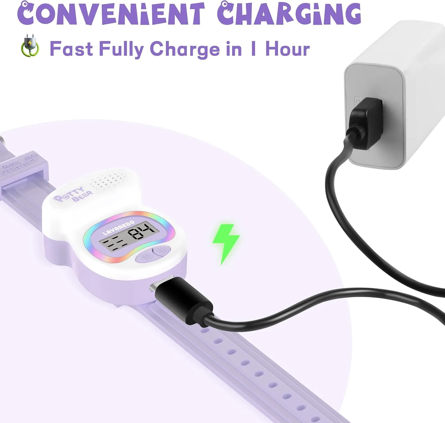 Time to Go to The Bathroom, Fun Gift porcelain wealth viscera for Moms and Toddlers Kids Watch Potty Training Watches for Boys and Girls, Potty Timer Toilet Shape and LED Colorful Lights, Music Reminds Kids It's 