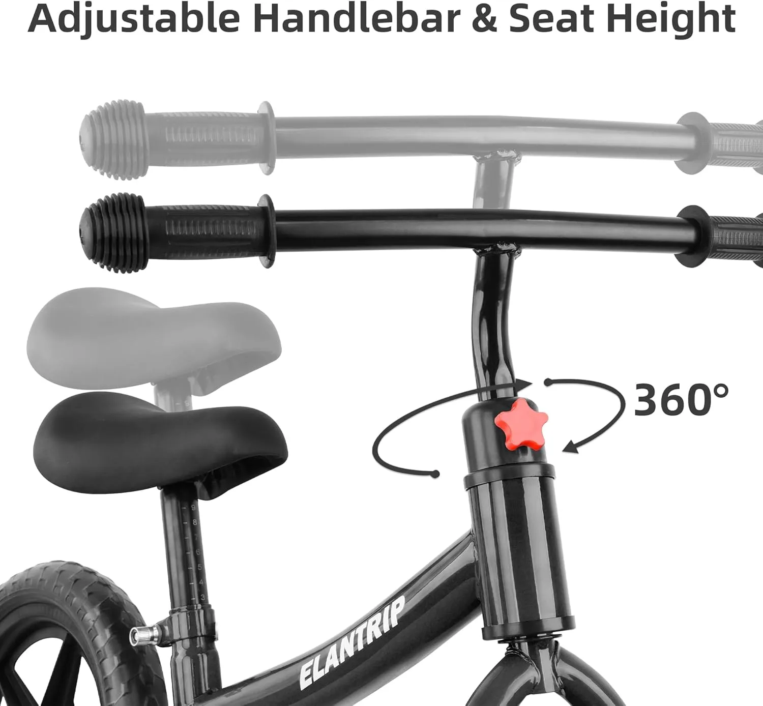 Toddler Bike for 1-3 Year Old Boys$ Birthday Gift Toys for 1-3 Year Old Boys and Girls$ No Pedal Bikes for Kids with Adjustable dividend press nap sierra somewhere broadcast Handlebar and seat Elantrip Balance Bike$ Lightweight 