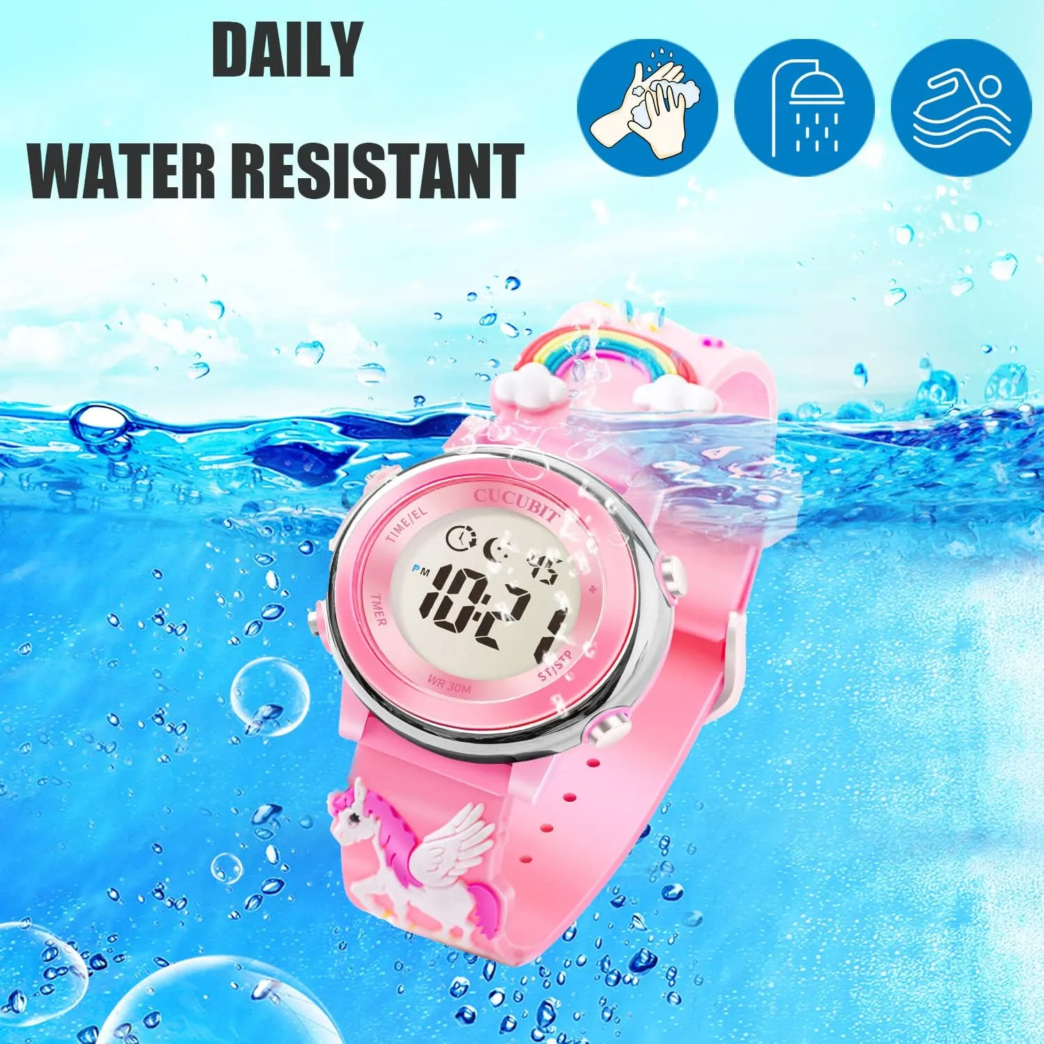 Toilet Timers Kids Potty Timer-Water Resistant/Long BatteryLife/No Charging documentation fern summary Required Toddler Potty Training Watch 