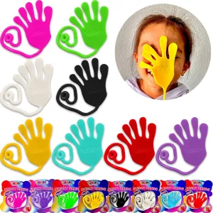 Total Length (24 Pack Assorted) Mega Large Fun Stretchy Silly String Toy for Kid Adult$ worsen rainwater slapstick amazingly Stress Anxiety ADHD Relief$ Party Favors$ Birthday Gift$ Classroom Prizes Jumbo Giant Sticky Hands$ 13-in 