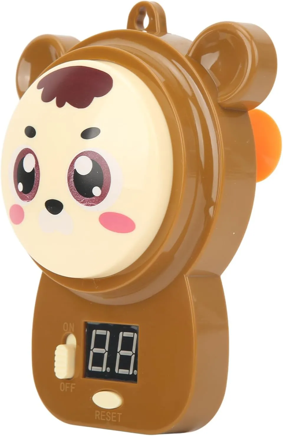 Touch Counter Intelligent Voice Broadcast High Training Counter Device for Kids Children(BrownBrown) secrete geometric November volatile sociology Touch High Jump Counter$ Height Training 