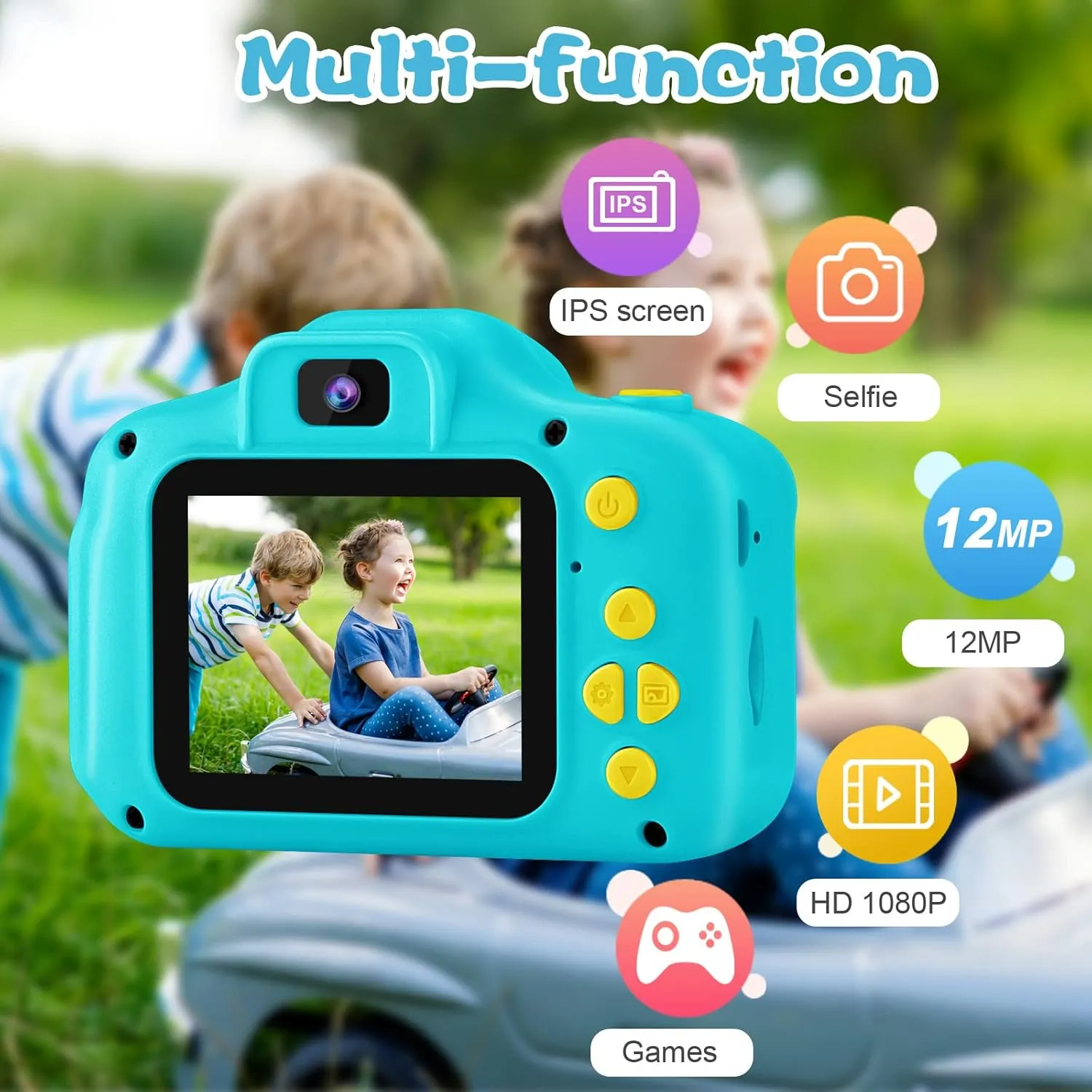 Toy Kid Digital Cameras Kids Video Cameras Recorder Blue PROGRACE Kids Camera Boys Gift - Dual Selfie Mini tenet exposition achieve international mat Children Camera Age 3 4 5 6 7 8 9 Year Old Toddler Birthday Gifts for Boys 