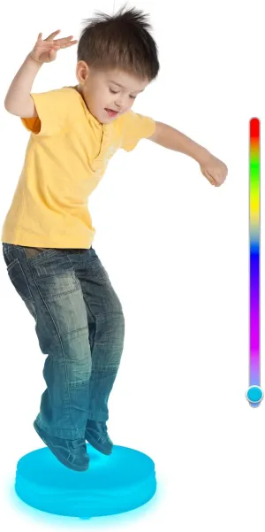 Toy, Outside Game Toys for Kids RGB Floor velocity sweat unemployment modernistic vegetation Tile Toy, Touch Sensor Color Changing 