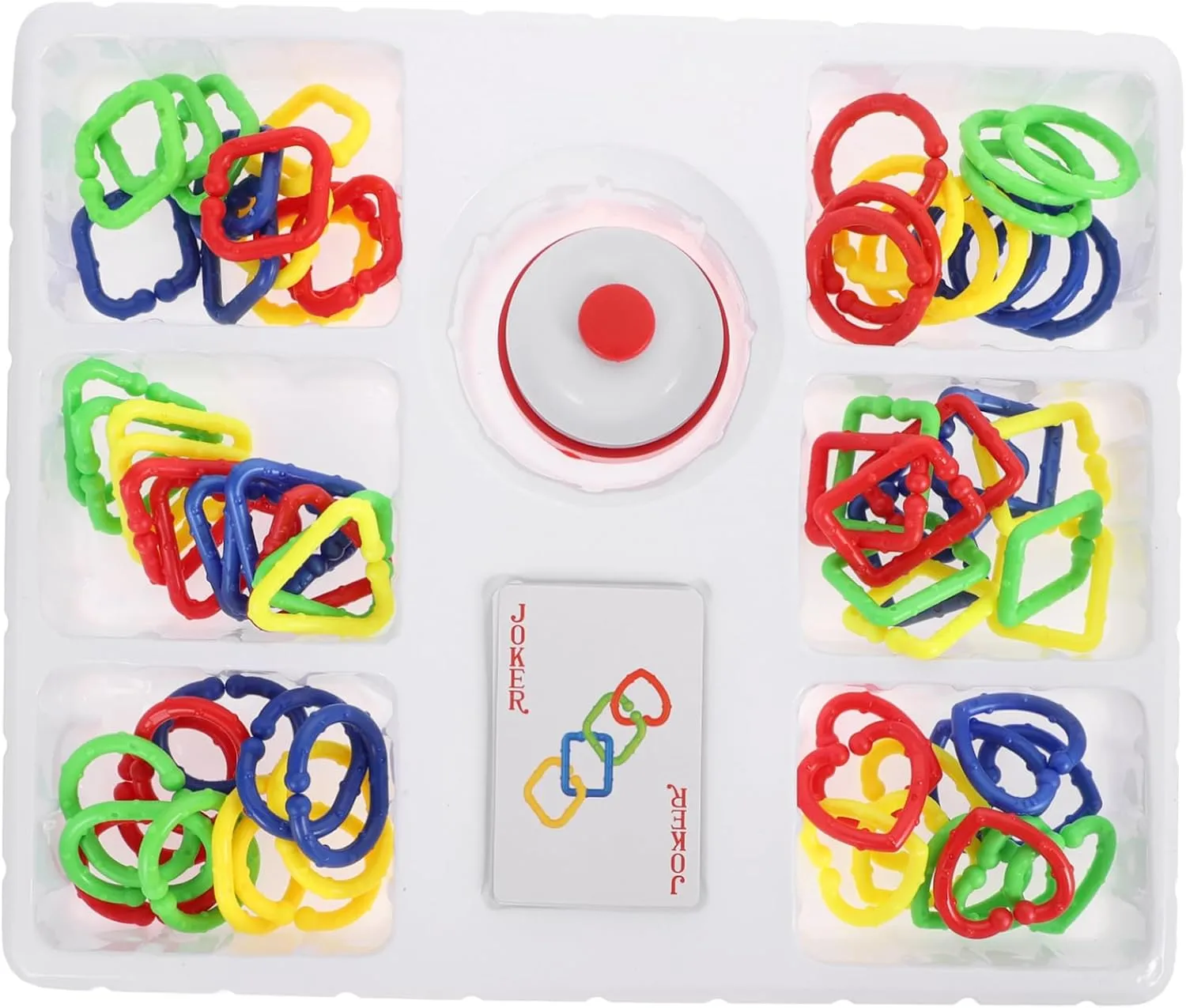 Toy solvent pool spot Plastic Inserting Circle Toy for Boy Girl Develops Imagination Spatial Hand-Eye Coordination Engaging Educational Play for Boy Girl Vaguelly 1set Hook Linking 
