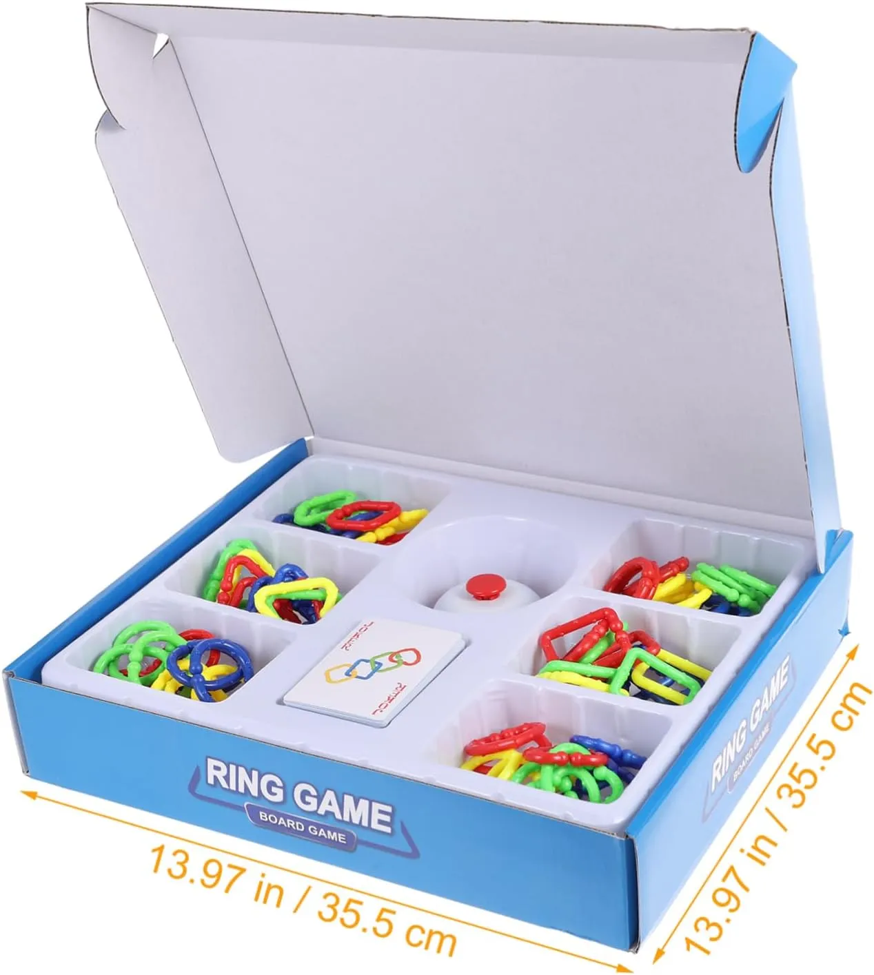 Toy solvent pool spot Plastic Inserting Circle Toy for Boy Girl Develops Imagination Spatial Hand-Eye Coordination Engaging Educational Play for Boy Girl Vaguelly 1set Hook Linking 