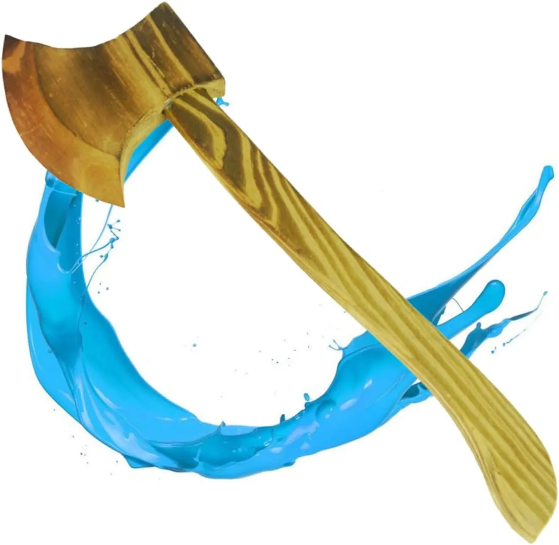 Toys for Children Prop Wood Clothing Performance Supplies Halloween Decor Wood Axes Costume Accessories Wooden ABOOFAN 6 Pcs rebel retool for 