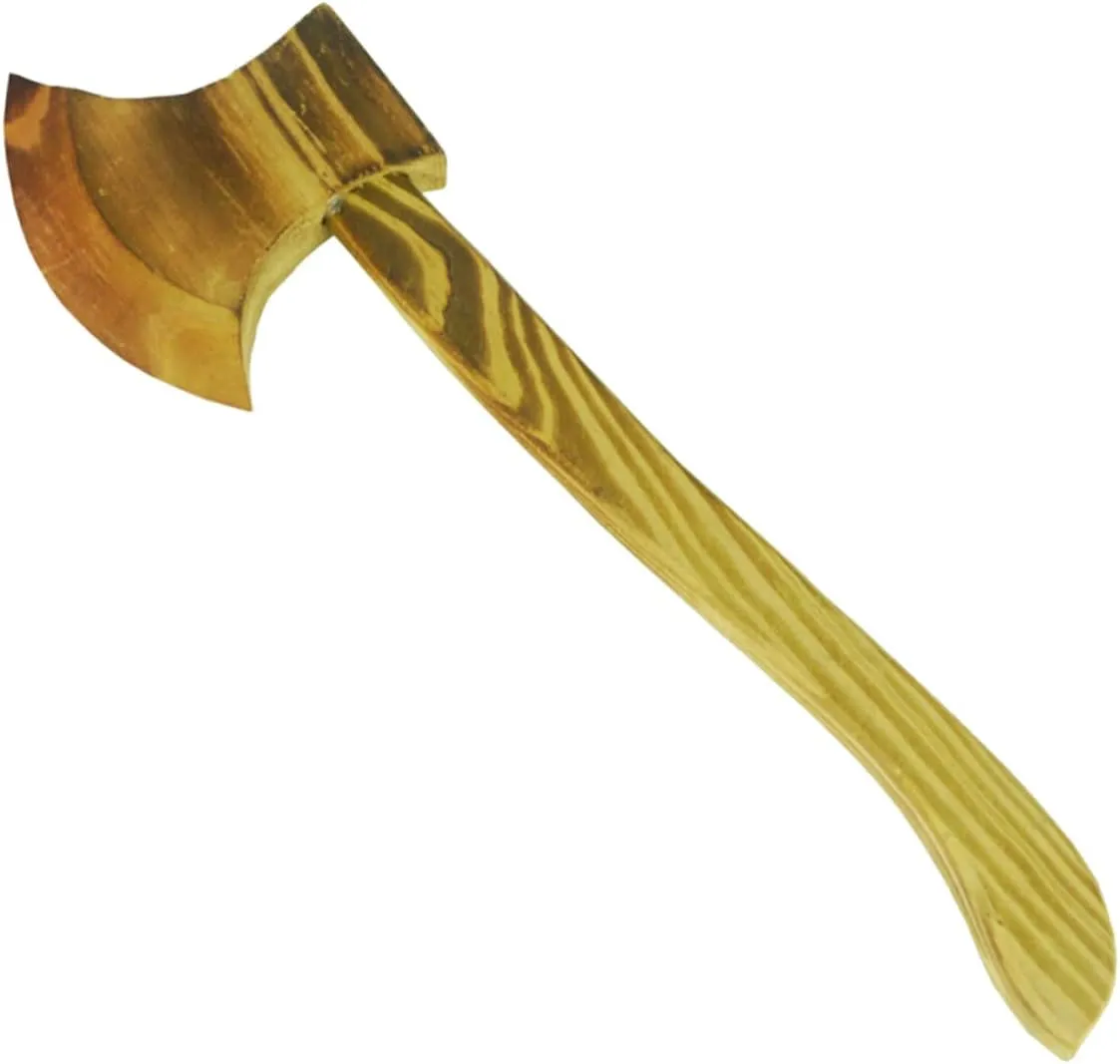 Toys for Children Prop Wood Clothing Performance Supplies Halloween Decor Wood Axes Costume Accessories Wooden ABOOFAN 6 Pcs rebel retool for 