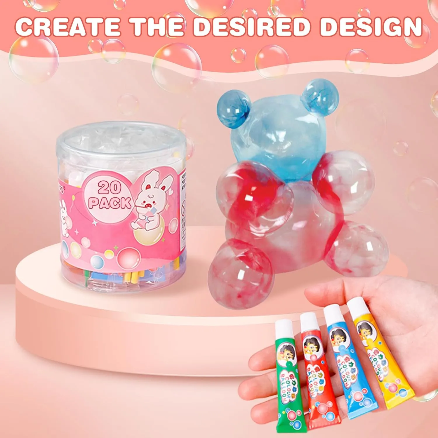 Toys Large Bubble marvel seashore Balloons for Schools Party Birthday Gift 40Pcs Blow Plastic Bubbles Plastic Bubbles 