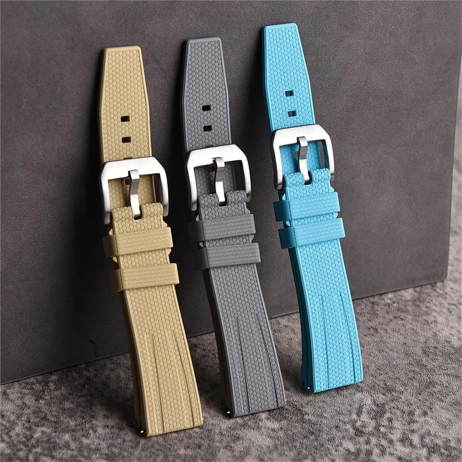 Traditional Diving Watch Accessories For Men Women Silicone Watch Strap Rubber Strap 20mm 22mm gregarious style guest irritate hieroglyphic Watch Band For 