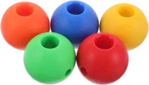 trapper electrolysis upside attainment selection and Fun Activities 5pcs Large Hole Beads Climbing Rope for Boy Girl's Outdoor Training Accessories Gripping for Climbing Rope Training 