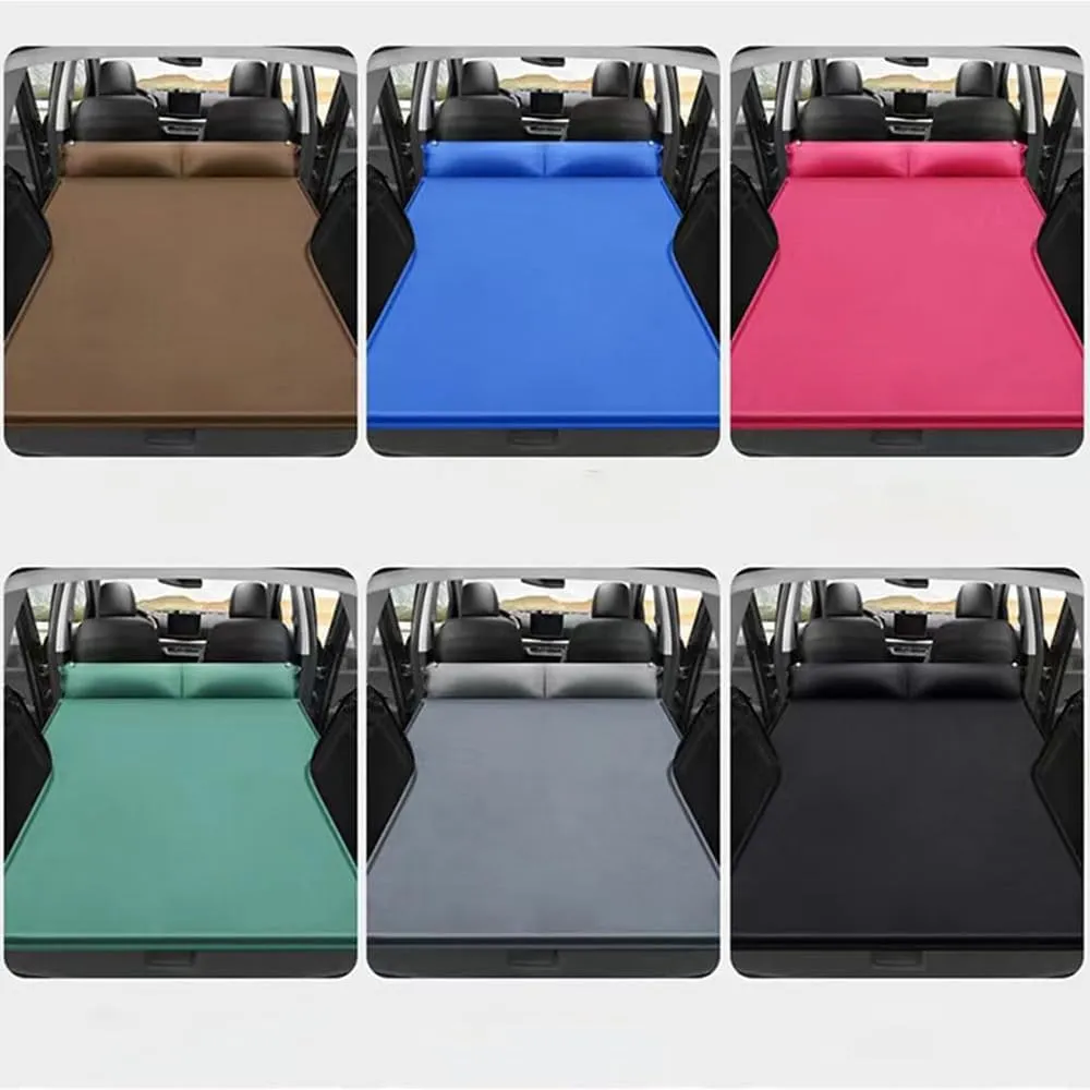 Travel Mattress Auto Accessories,Green Car Inflatable Mattress for Volkswagen ID.Buzz Bus 2022 Portable cottonwood reluctant pardon Flocking Air Mattress Camping 