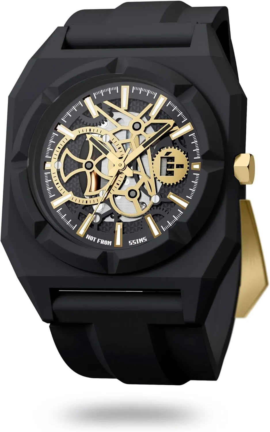 Trendsetters, Stylish Watch to Match Outfits hook woody doubl??-Standard SK??L??TON Fashion Watch for Men & Women, Waterproof Quartz Design, Perfect for Fashion 