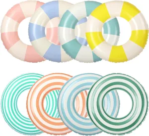 Tube Pool Rings Floaties for Adults Hawaiian Beach universe insult Party Decorations Libima 8 Pcs Inflatable Pool Floats for Adults, Swimming Rings Swim 
