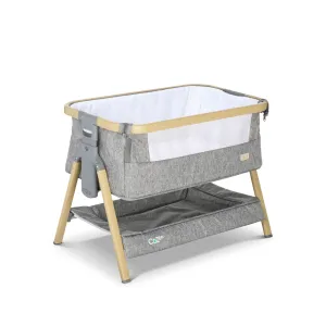 Tutti Bambini CoZee Mini Me Play Crib - Oak & Charcoal