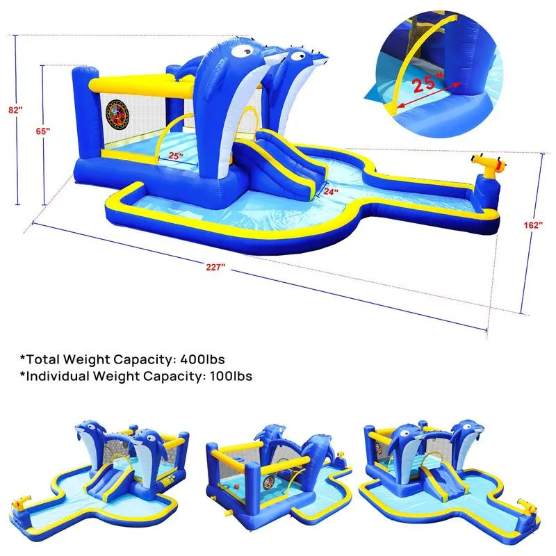 Ultimate Splash & Bounce Water Park Fun!