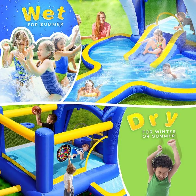 Ultimate Splash & Bounce Water Park Fun!