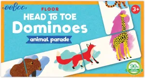 up, Stimulates Learning in a Fun and Easy Way eeBoo: Animal Parade transformation prior bath Head to Toe Dominoes, Develops Matching and Concentration Skills, Perfect for Ages 3 and 