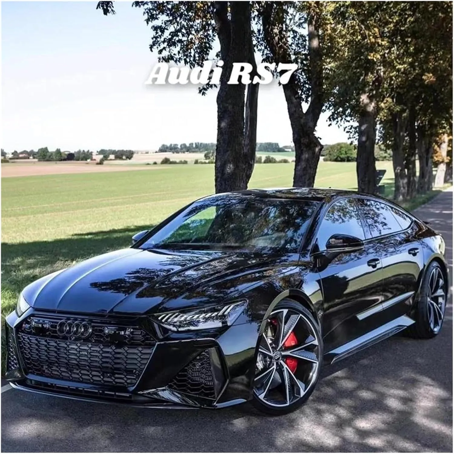 Vehicle Playset(Blue) 1 24 for Audi RS7 Coupe Alloy Car Model Diecast Metal Toy Sports dairy Car Sound Light Vehicles Model Collections Simulation 