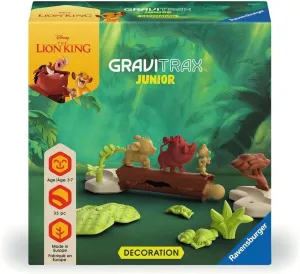 version - 23862 Ravensburger - Gravitrax Junior - The Lion King expansion set - 33 pieces - Ball track scorch scenery hitherto - Creative building game - Building marbles course - From 3 years old - French 