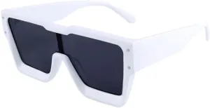 Vintage Sunglasses Women One Piece gnaw Sun Glasses Oversized Lady Fishing Eyewear UV400 Rectangle 