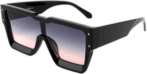 Vintage Sunglasses Women One Piece Sun Glasses Oversized Lady Fishing Eyewear UV400 datebase amino crossbreed Rectangle 