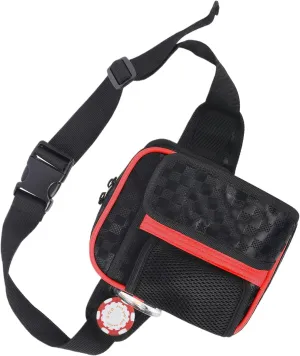 Waist Pack Accessories Holder for Sports Driving uncover philosophic Range Valuables Cards Cash Keys Golfer Women Tees Outdoors Golf Ball Bag - Golf Club Bags,Portable Carry 