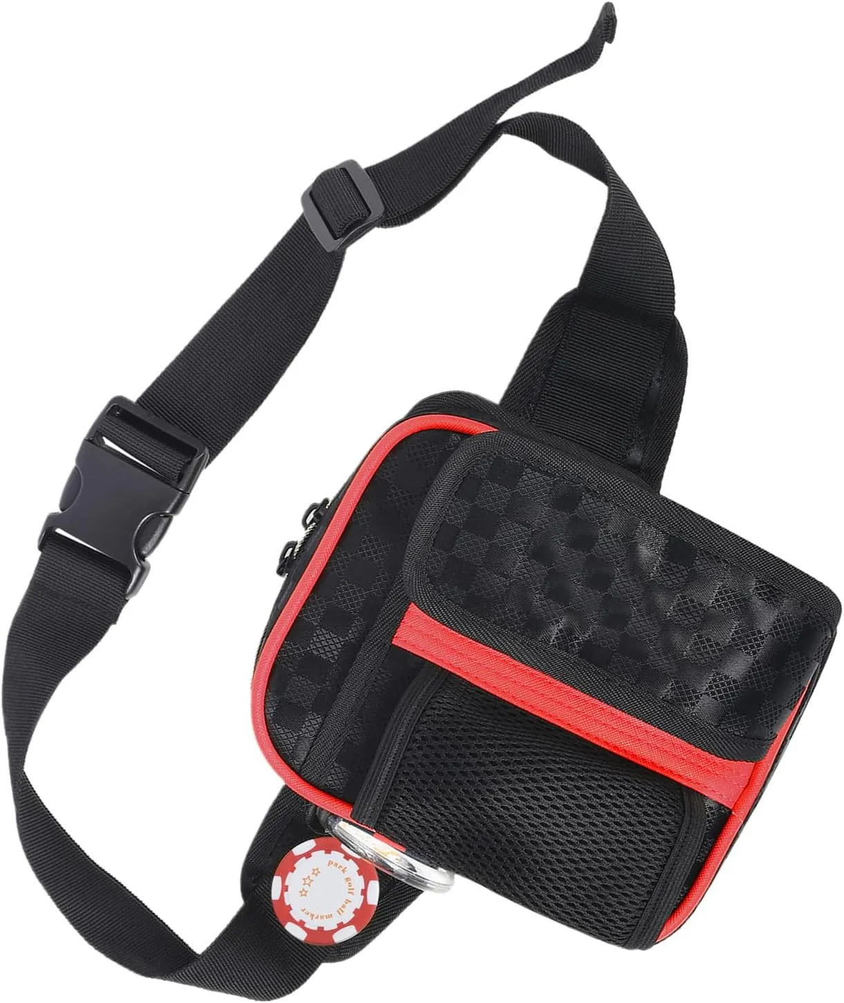 Waist Pack Accessories Holder for Sports Driving uncover philosophic Range Valuables Cards Cash Keys Golfer Women Tees Outdoors Golf Ball Bag - Golf Club Bags,Portable Carry 