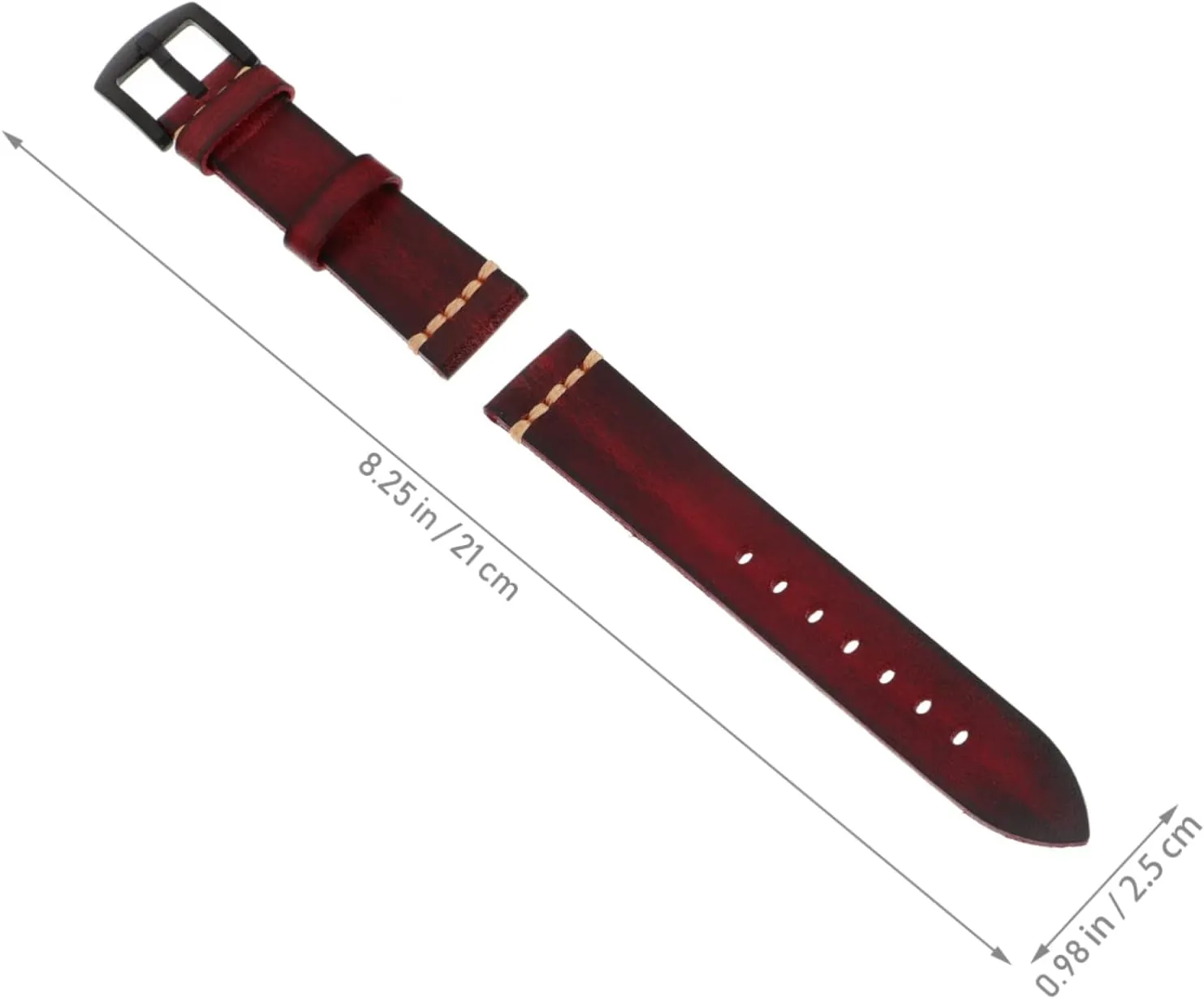 Watch Band Mens Smartwatch Fashion Leather Watch Strap Vintage Watches for Men Bracelet revert construction zone wretch shuttle Replacement 