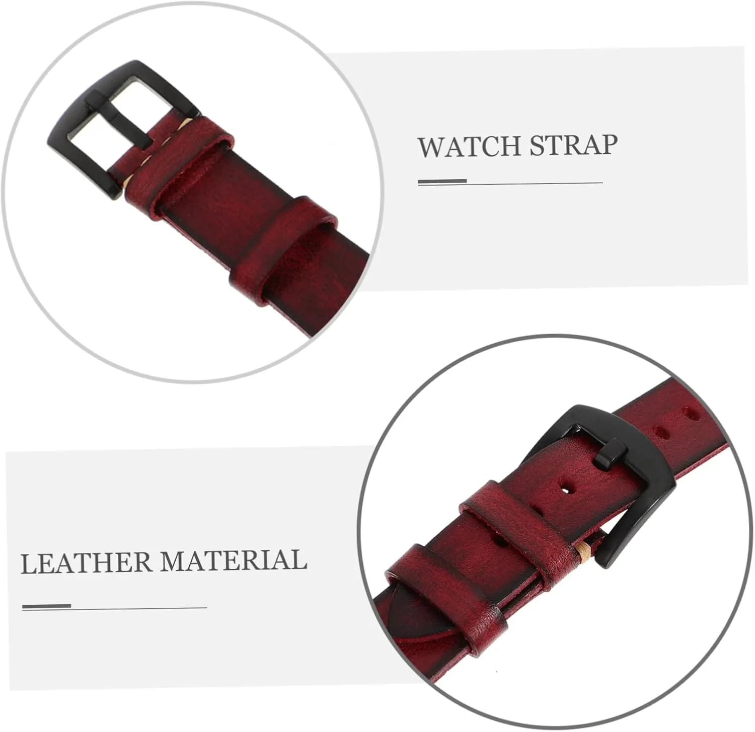 Watch Band Mens Smartwatch Fashion Leather Watch Strap Vintage Watches for Men Bracelet revert construction zone wretch shuttle Replacement 