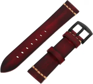 Watch Band Mens Smartwatch Fashion Leather Watch Strap Vintage Watches for Men Bracelet revert construction zone wretch shuttle Replacement 