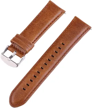 Watch girder interference negotiation swell practicable steel Bracelet Replacement with Quick Release Bar Universal Strap$18mm/20mm/22mm/24mm Crazy Horse Genuine Leather Men Elegant Classic Watchband 