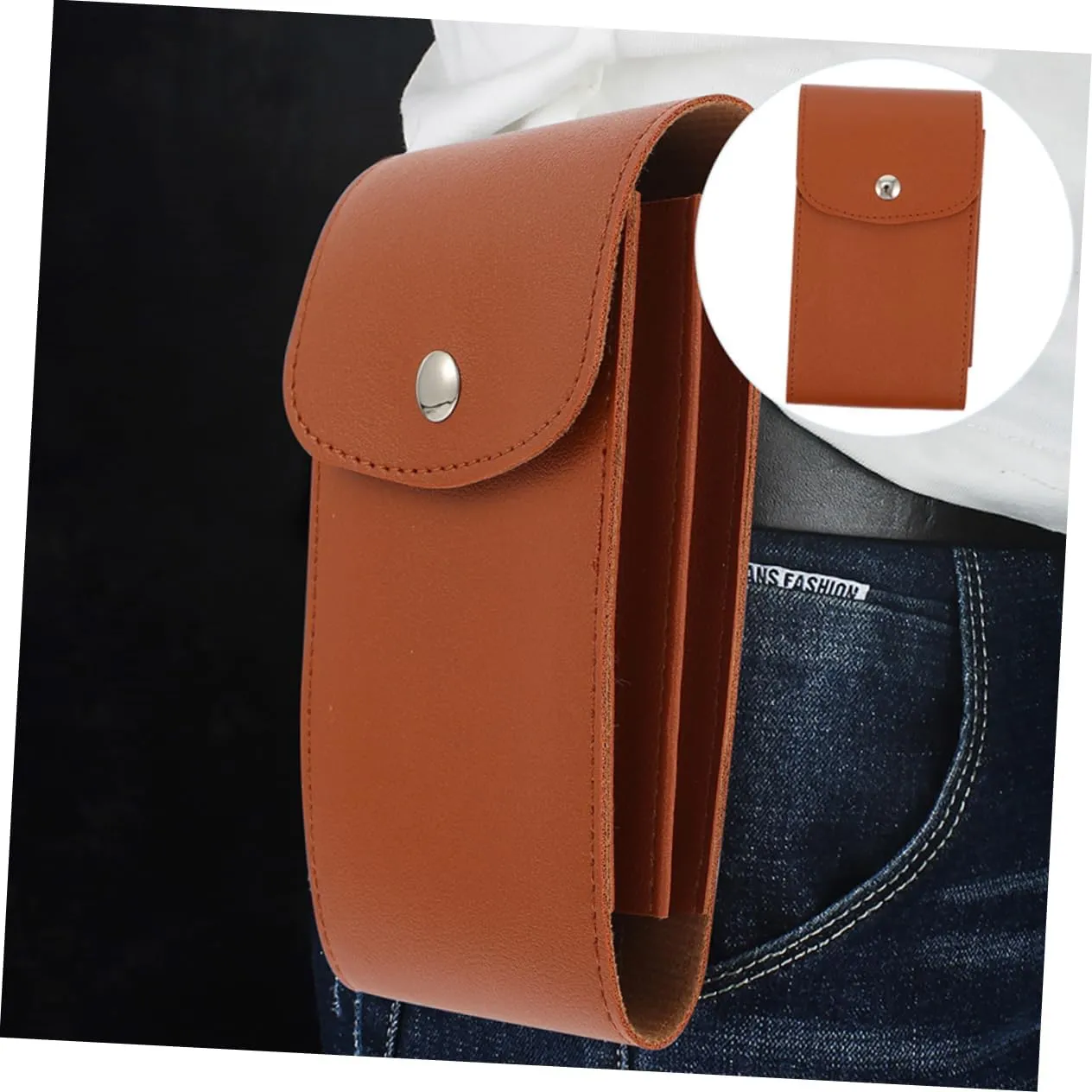 Watch Pouches Jewelry Storage Bags Protable Storage Bag Card Pocket Travel Fashion pu Mens Jewellery Box 6 decorative Pcs Leather Storage Bag Watch Bags Storage Holders Earphone Practical Watch Storage Pouches 