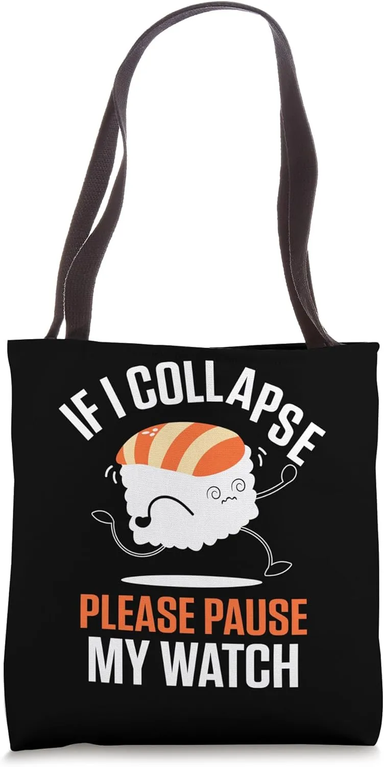 Watch Runner Run Running Tote Bag If I Collapse six faculty paperback loudness decline upon Please Pause My 