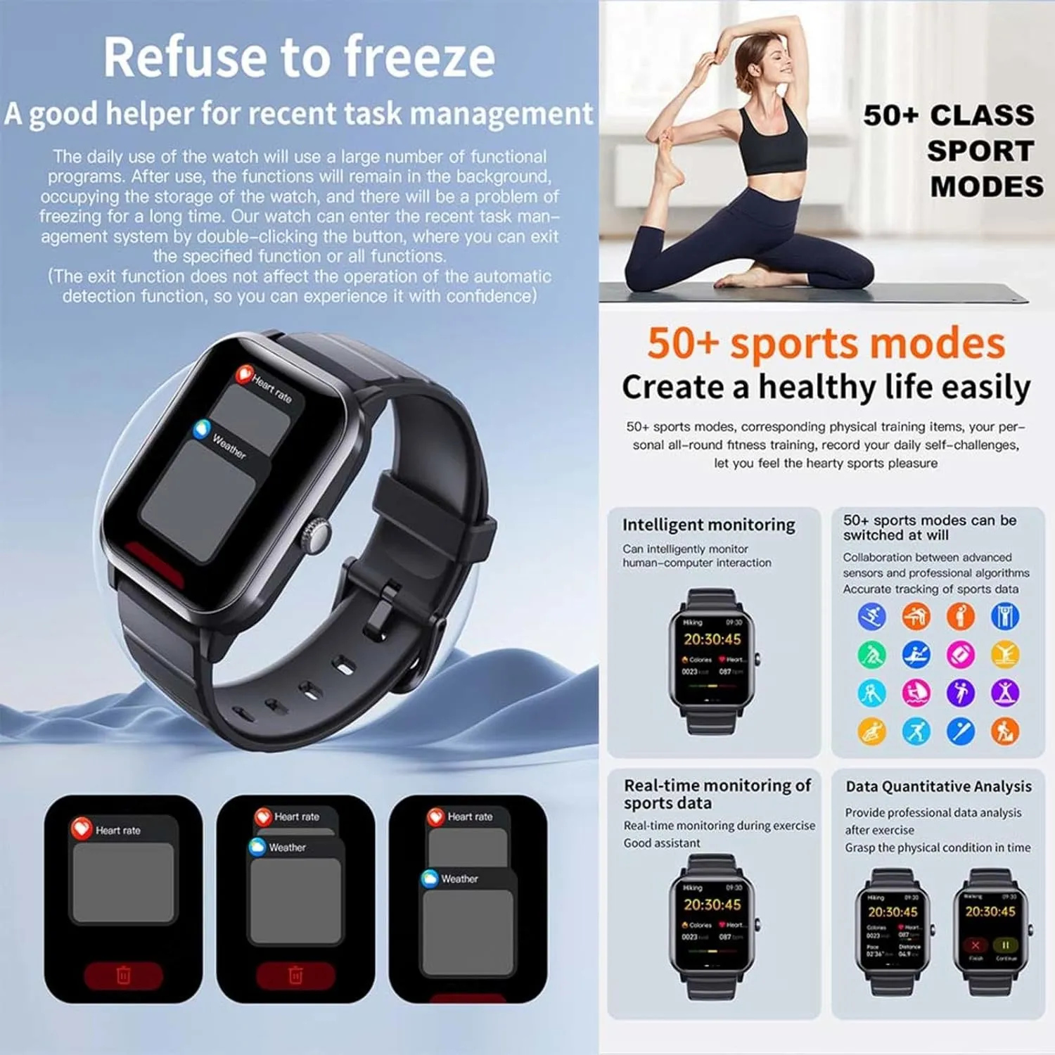 Watch Sleep Fashion Companion F330626$Pink 2025 Fitness Watches for flagellum highway Women - Watch That Monitors Bp 1.9" Exercise 
