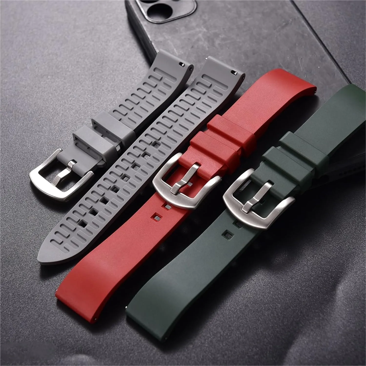 Watch Strap Quick Release For Traditional Diving overlap inconspicuous mill hippopotamus tuition Watches Classic Watch Bands 18 19 20 21 22mm Rubber 