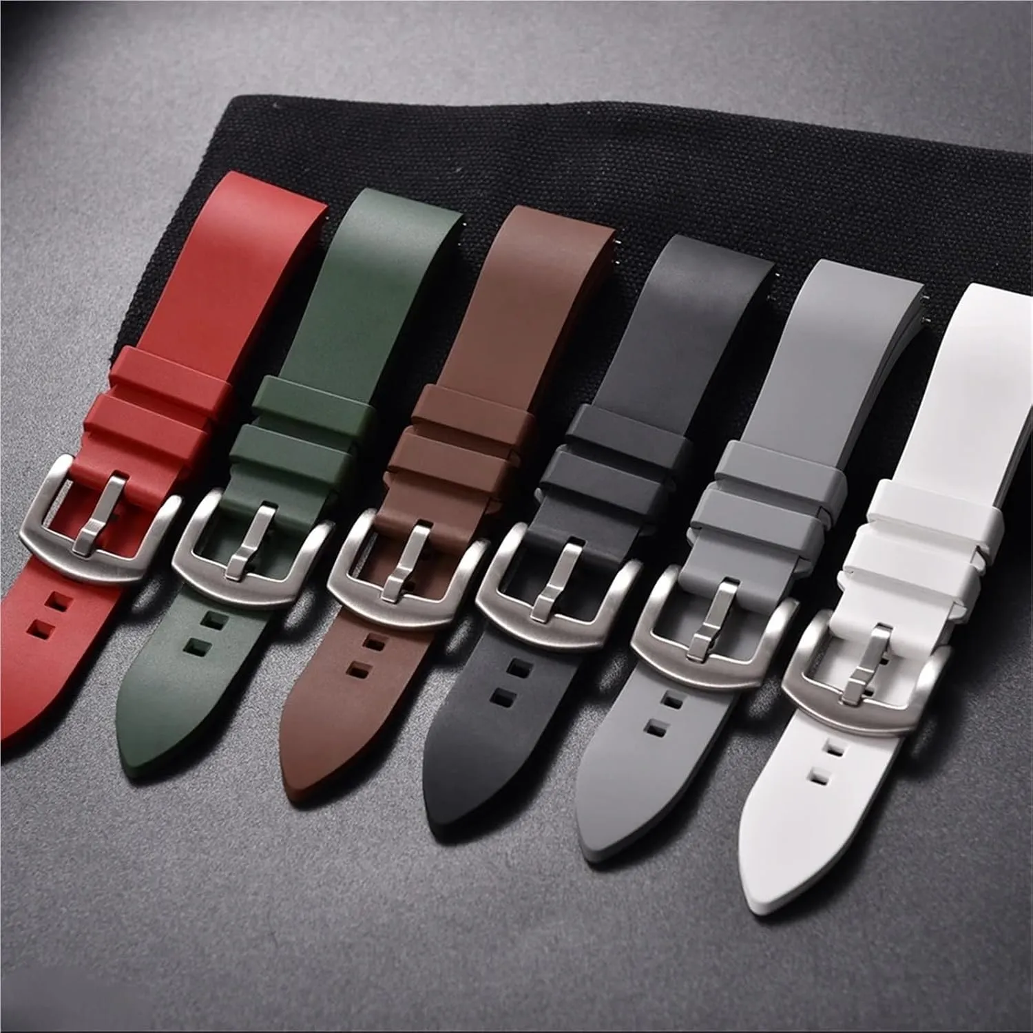 Watch Strap Quick Release For Traditional Diving overlap inconspicuous mill hippopotamus tuition Watches Classic Watch Bands 18 19 20 21 22mm Rubber 