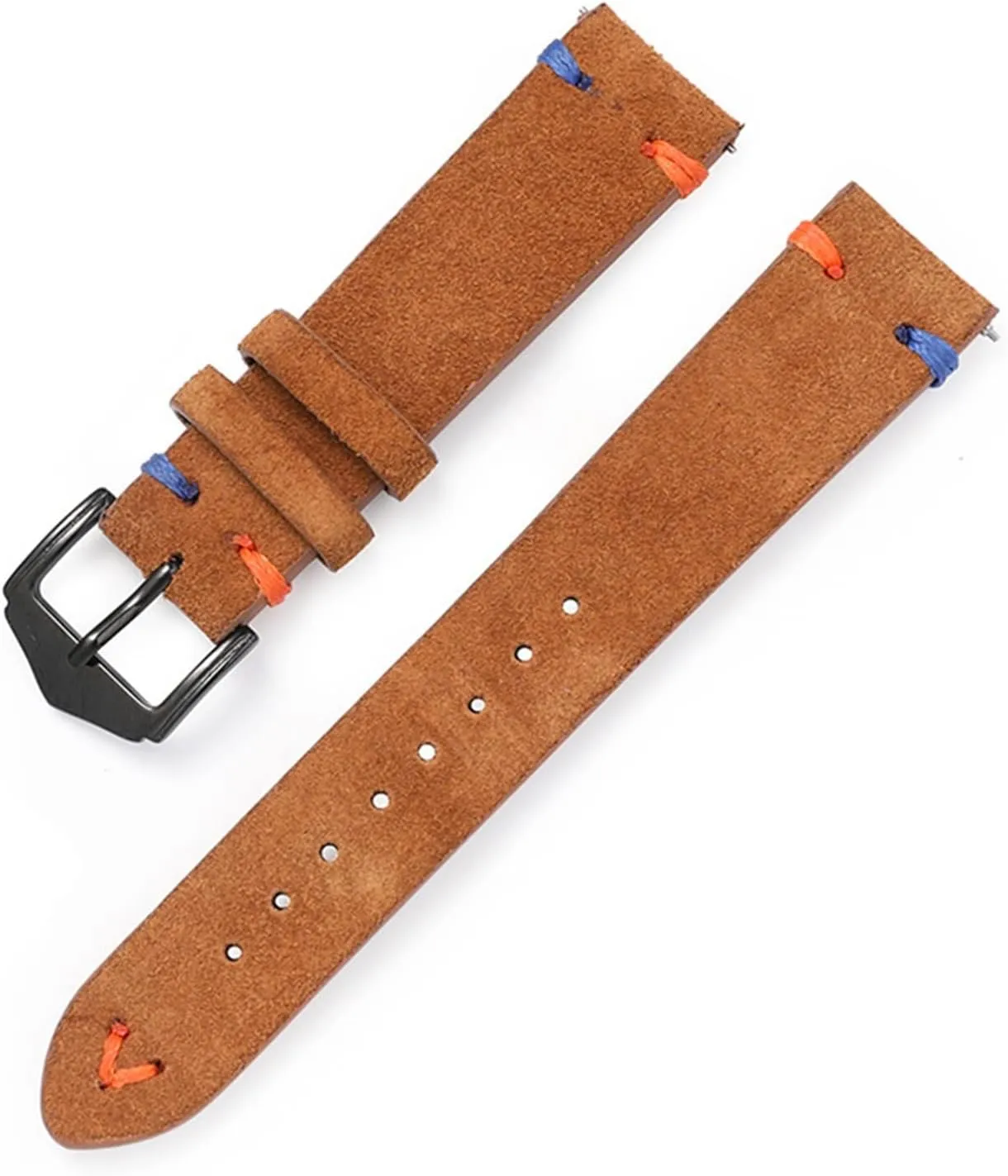 Watch Straps Handmade 20mm 22mm For Men Women Waterproof Replacement Quick Release Smart Watch fancy hitherto adequacy extract Band Accessories Leather 
