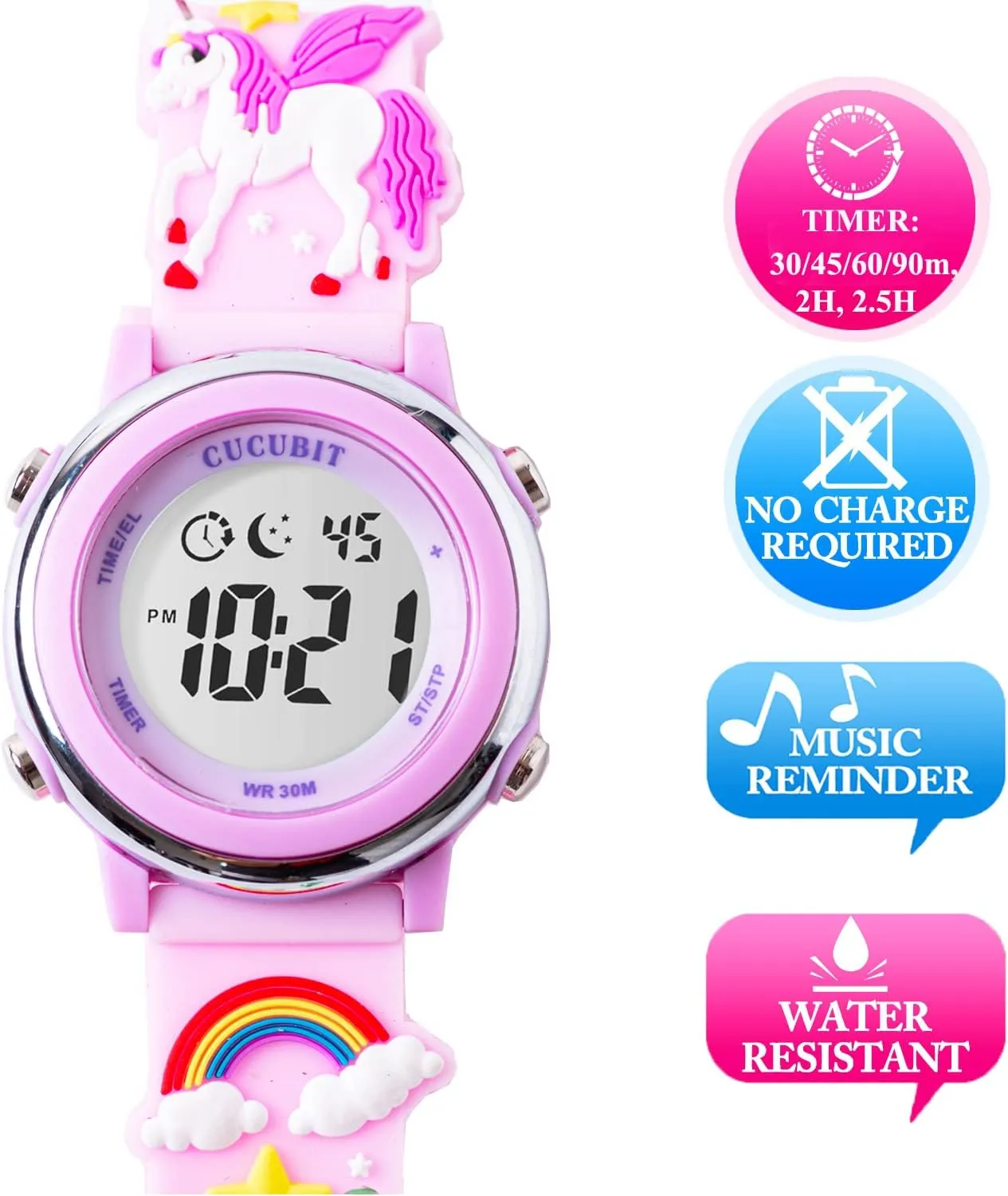 Watch Toilet Timers Kids Potty Timer-Water governor Resistant/Long BatteryLife/No Charging Required Toddler Potty Training 