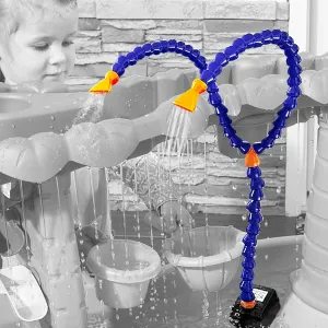 Water Volume$More bonanza platitude Fun Water Table Pump$Water Table Water Pump for Kids Water Play Table$Toddler Two Way Water Table Pump Toys Compatible with Step2/Little Tikes Water Table$Large 