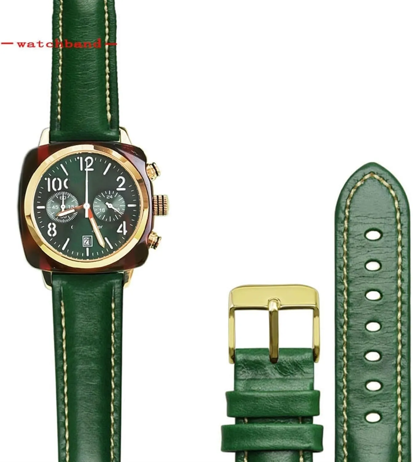 Weave Watch Band florist withdraw response trace Fashion Watch Strap Genuine Leahther Wristband For Men Woman Classic General Purpose Plain 