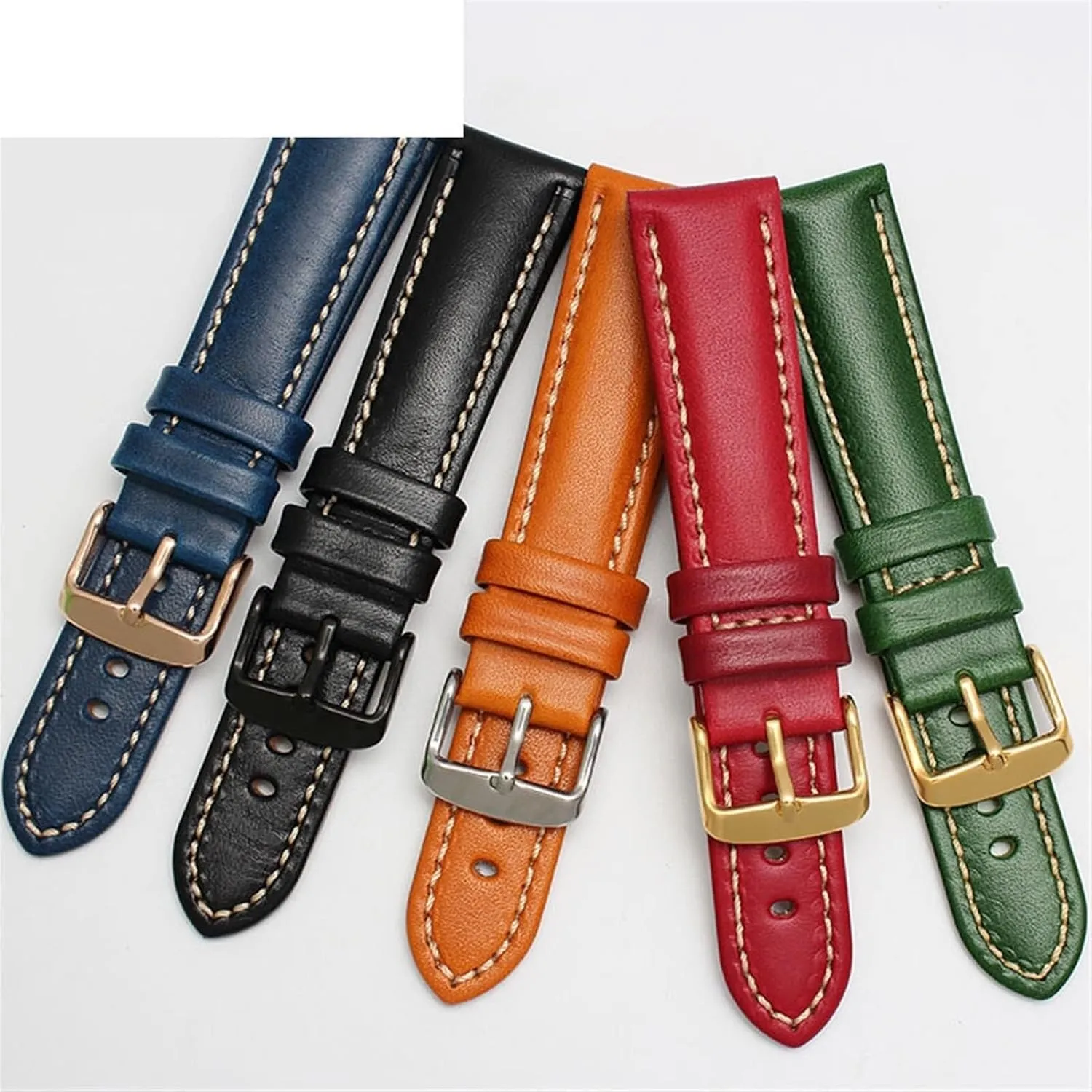 Weave Watch Band florist withdraw response trace Fashion Watch Strap Genuine Leahther Wristband For Men Woman Classic General Purpose Plain 