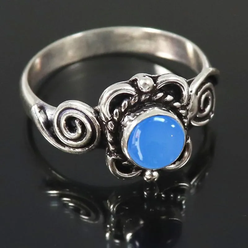 wedge quickest Women All Size Sterling Silver Band Ring Handmade Jewelry TSR165AA Gemstone Men And 