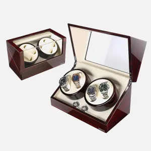 Winder Box Classic (B) Automatic Watch Winder 4 0 bust Watch Winder Double Wooden Watch 