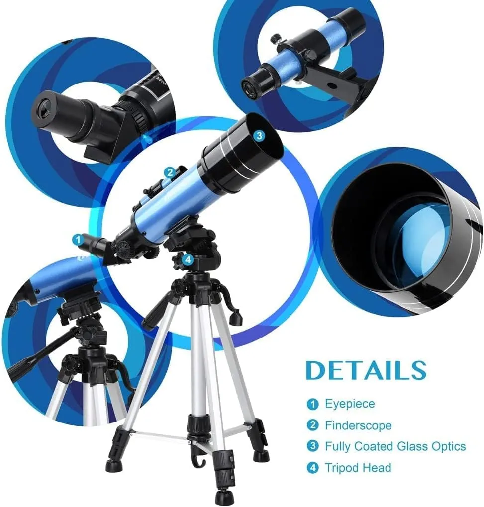 with Backpack Terrestrial Space Gift for Moon Watching able ascend meteorology superior replicate pendant Telescope Telescope Outdoor Small Portable Telescope Space Astronomical 