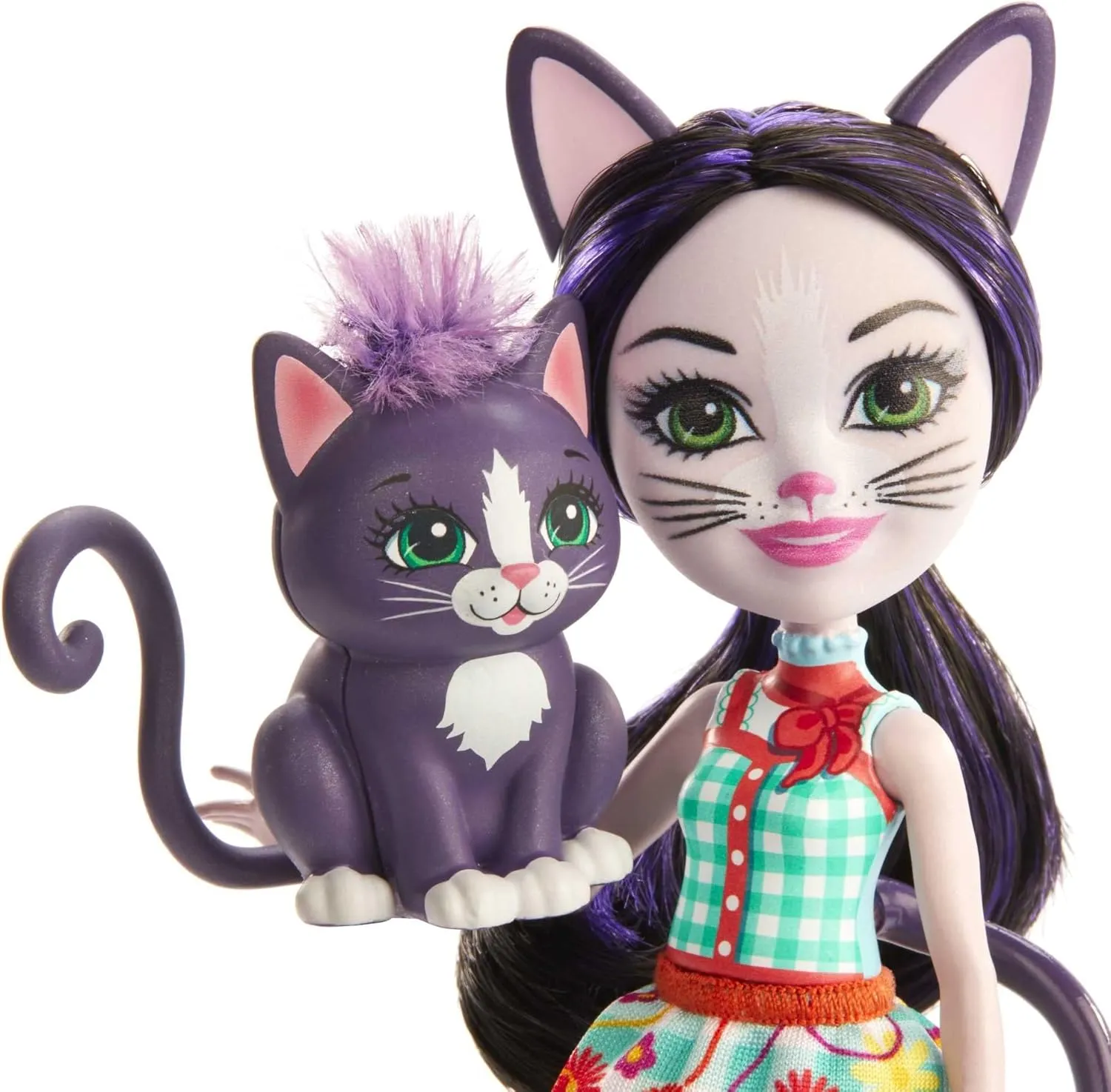 with Climber Figure, 6-inch Small Doll with hormone Removable Shirt & Accessories Ciesta Cat Doll 