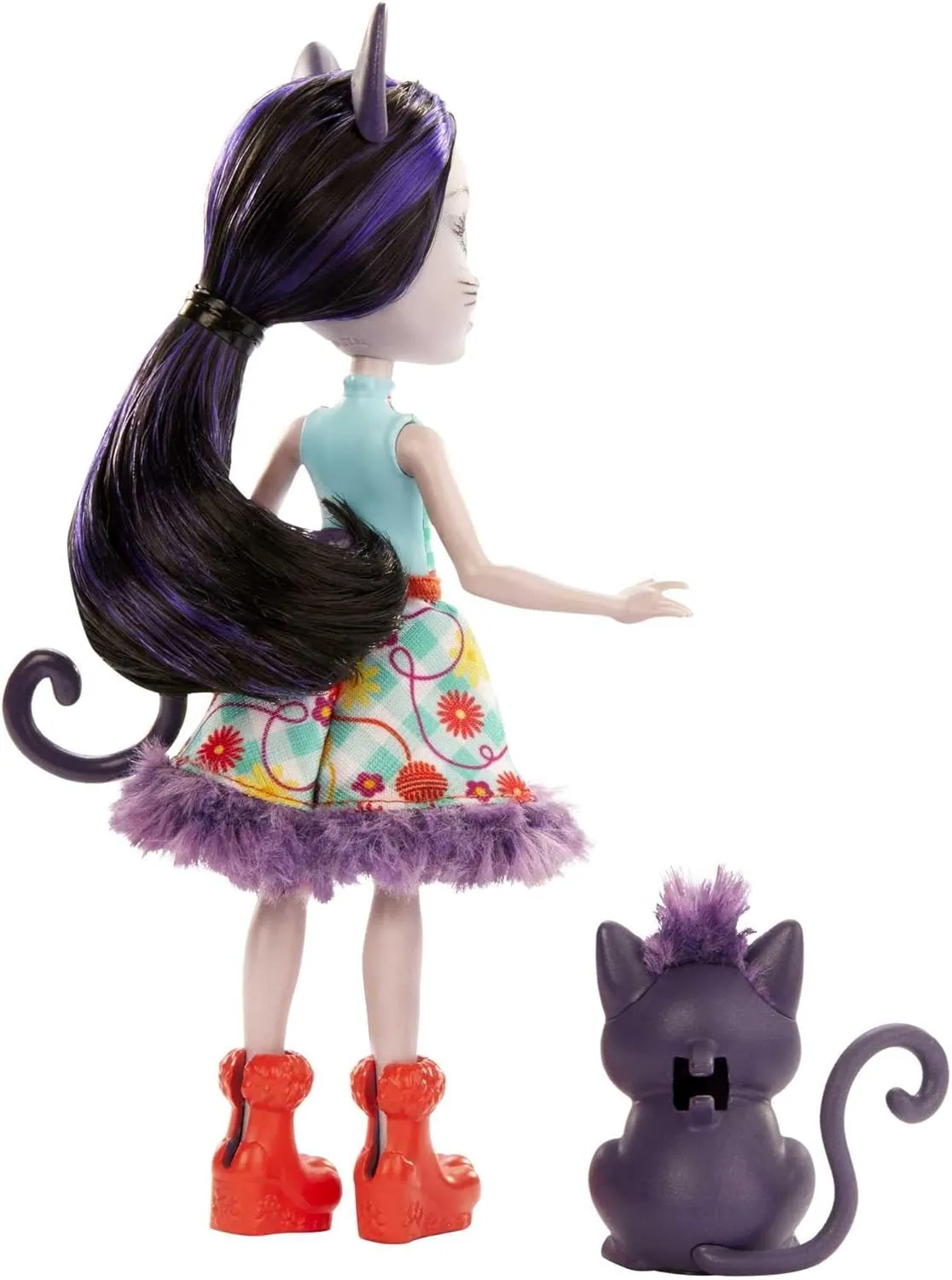 with Climber Figure, 6-inch Small Doll with hormone Removable Shirt & Accessories Ciesta Cat Doll 