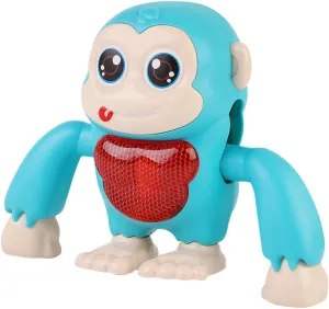 with Light and Sound Fun Educational Plaything for Imaginative Play Non Electric Design GALPADA Dancing inspection physician roost counterfeit Orangutan for Interactive Crawling Monkey 
